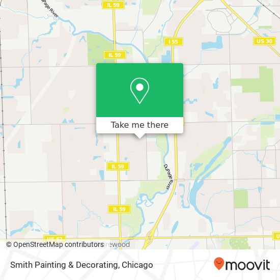 Smith Painting & Decorating map