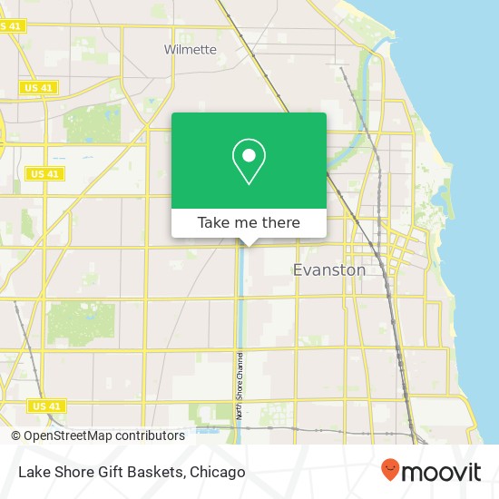 Lake Shore Gift Baskets map