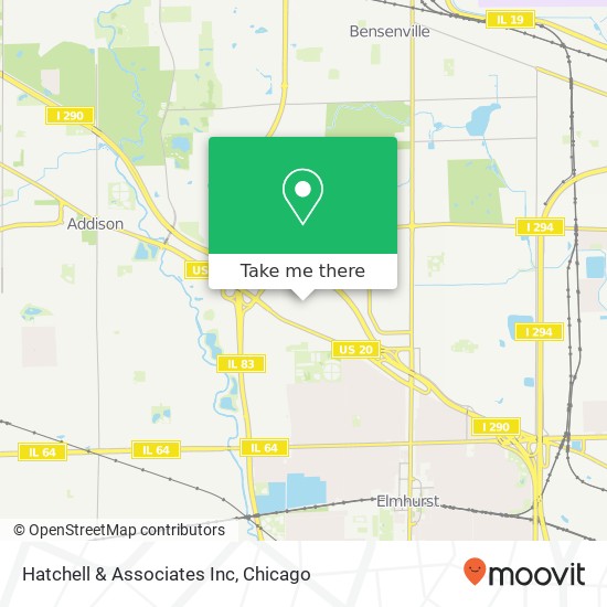 Hatchell & Associates Inc map