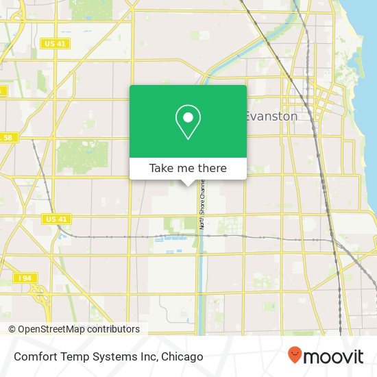 Comfort Temp Systems Inc map