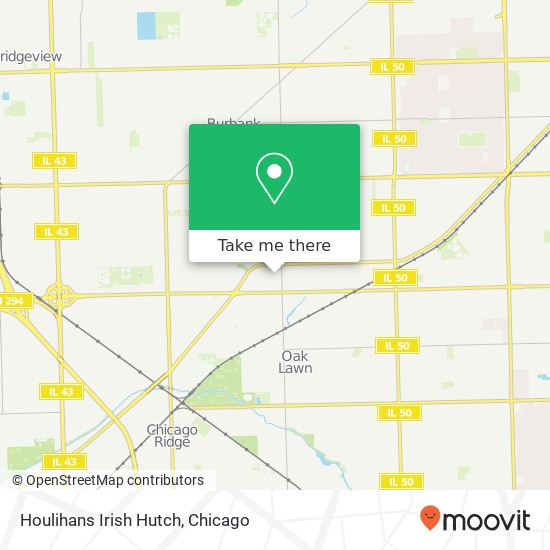 Houlihans Irish Hutch map