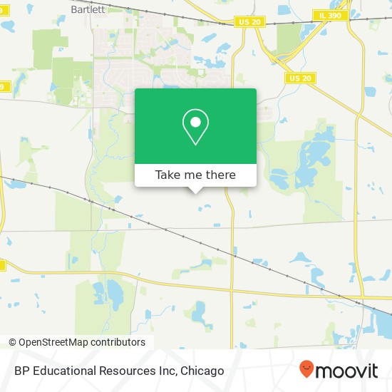 BP Educational Resources Inc map