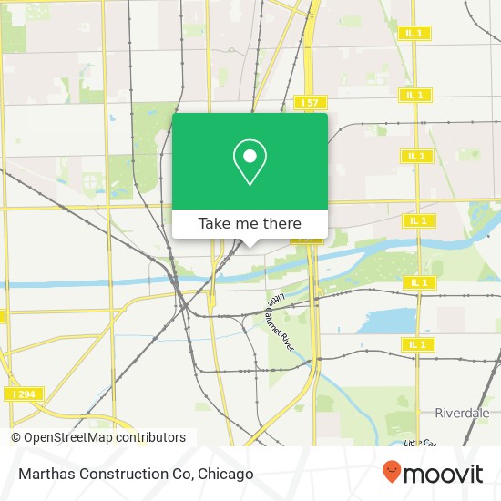 Marthas Construction Co map