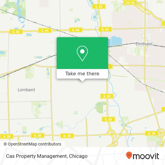 Cas Property Management map