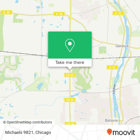 Mapa de Michaels 9821