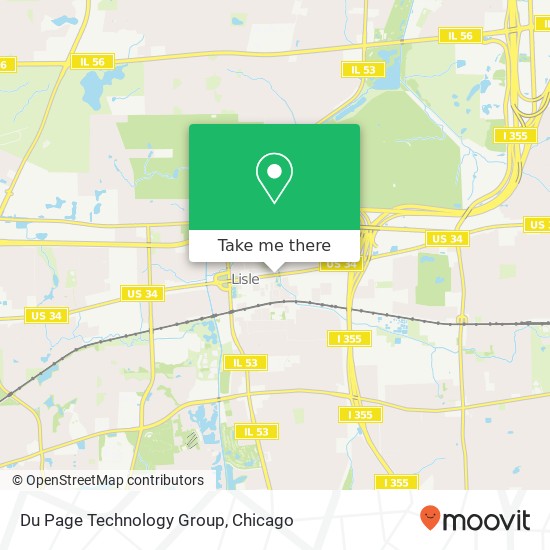 Mapa de Du Page Technology Group