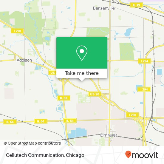 Cellutech Communication map