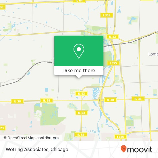 Wotring Associates map