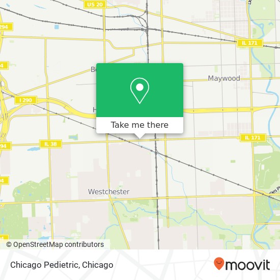 Chicago Pedietric map