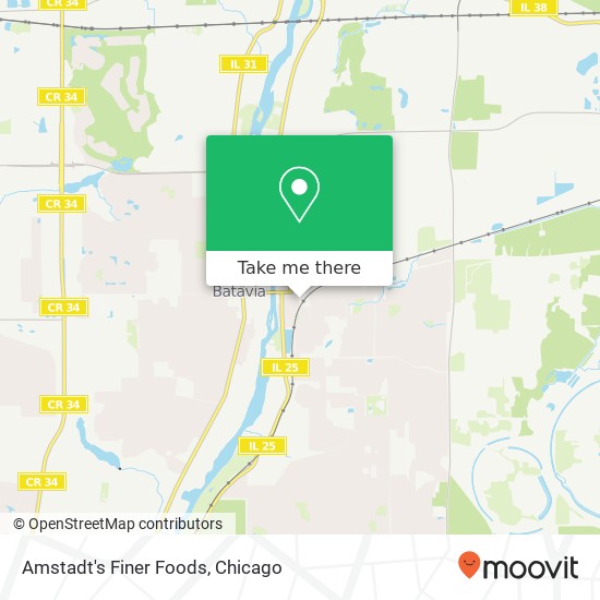 Amstadt's Finer Foods map