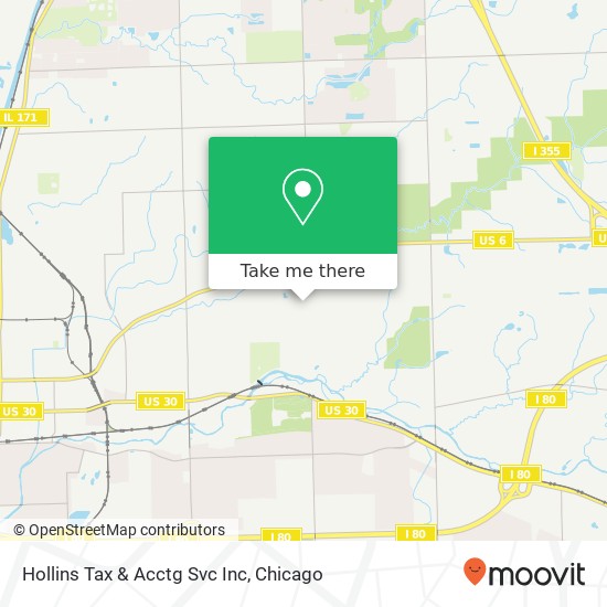 Hollins Tax & Acctg Svc Inc map