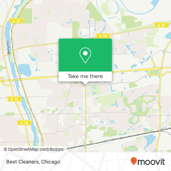 Best Cleaners map