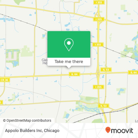 Mapa de Appolo Builders Inc