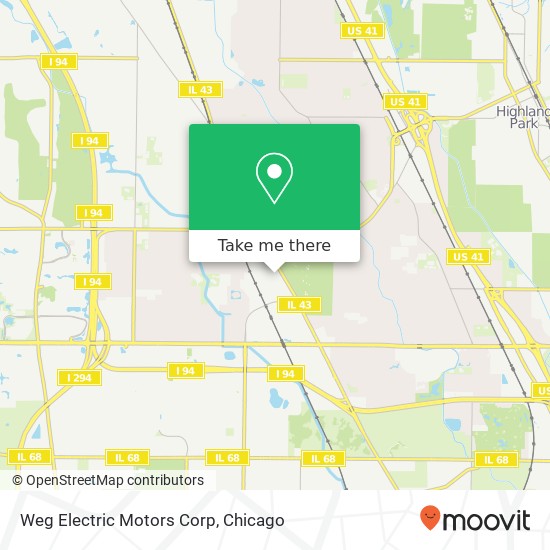Weg Electric Motors Corp map