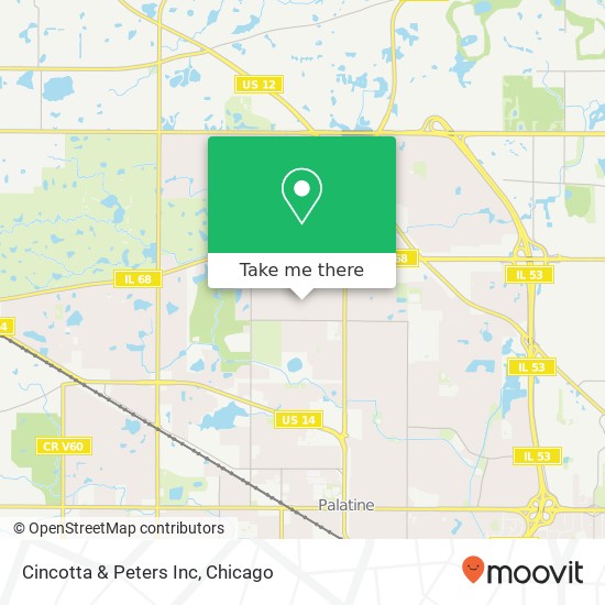 Cincotta & Peters Inc map