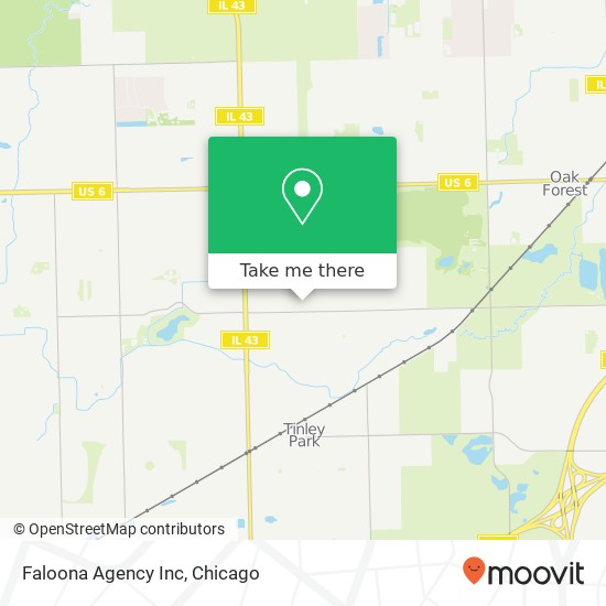 Faloona Agency Inc map