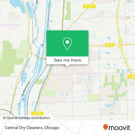 Central Dry Cleaners map