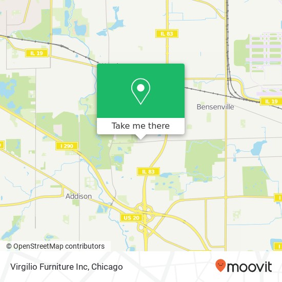 Mapa de Virgilio Furniture Inc