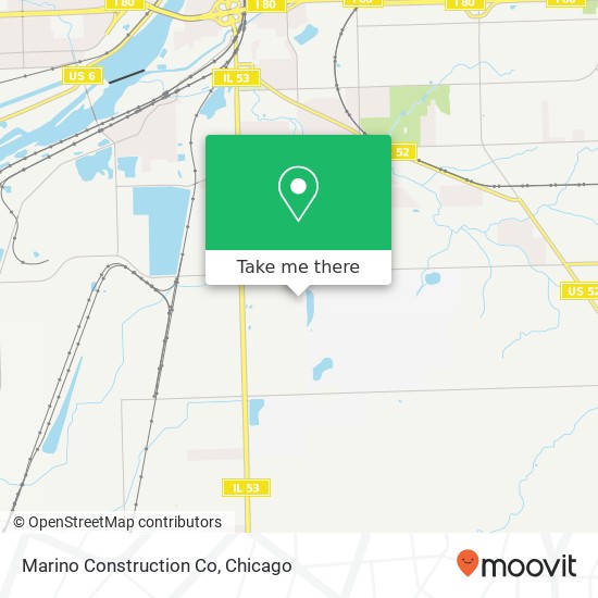 Mapa de Marino Construction Co