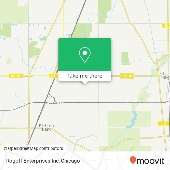 Mapa de Rogoff Enterprises Inc