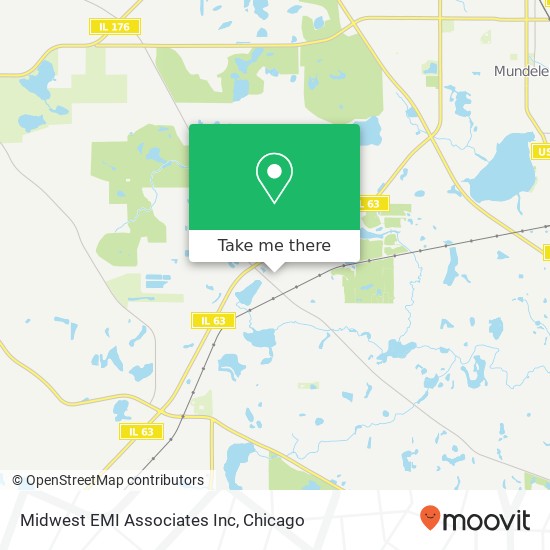 Mapa de Midwest EMI Associates Inc