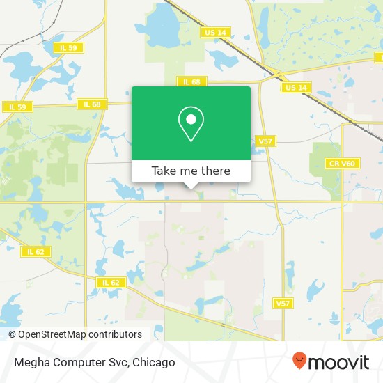 Mapa de Megha Computer Svc