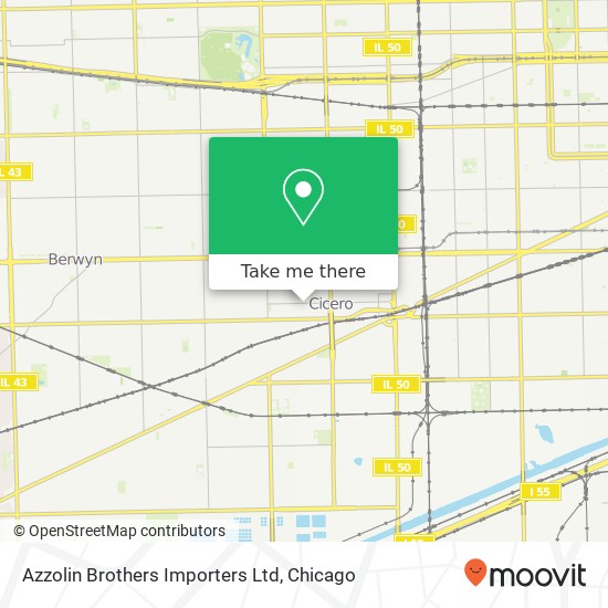 Azzolin Brothers Importers Ltd map