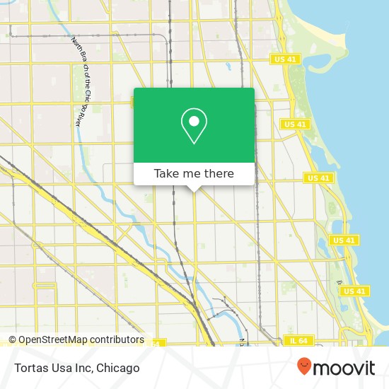 Tortas Usa Inc map