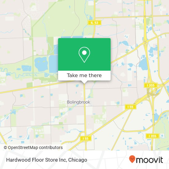 Hardwood Floor Store Inc map