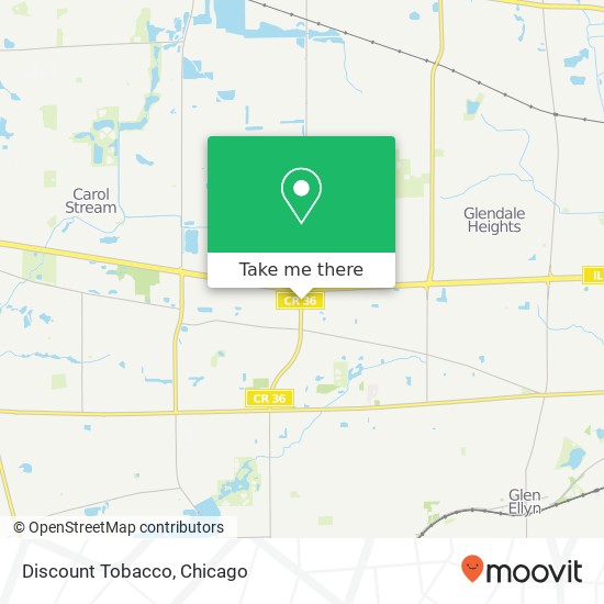 Discount Tobacco map