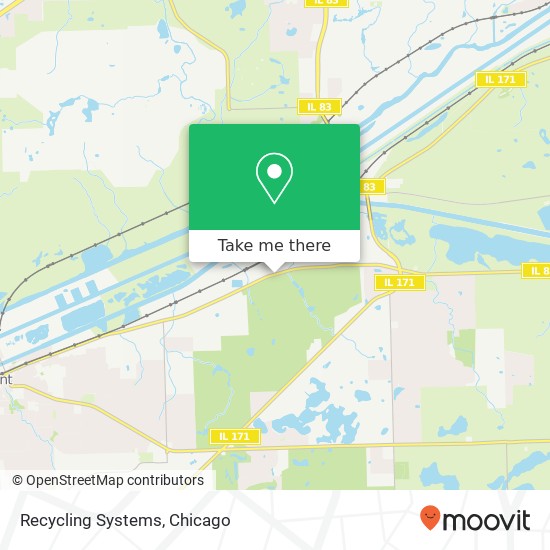 Recycling Systems map