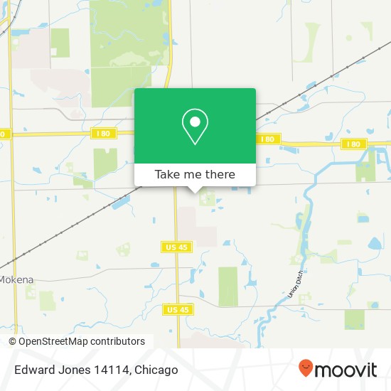 Edward Jones 14114 map