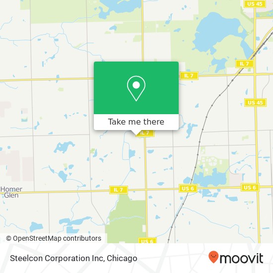 Mapa de Steelcon Corporation Inc