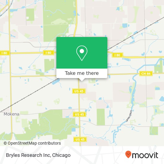 Bryles Research Inc map