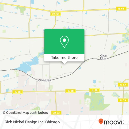 Rich Nickel Design Inc map