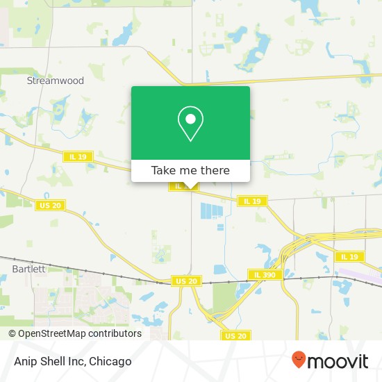 Anip Shell Inc map