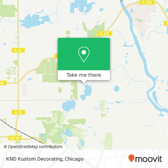 Mapa de KND Kustom Decorating