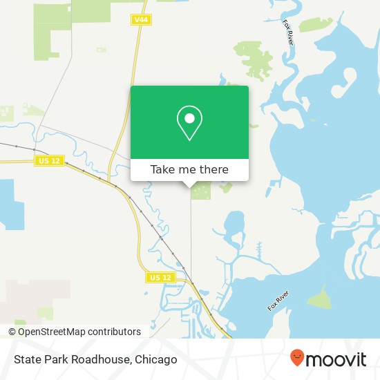 State Park Roadhouse map