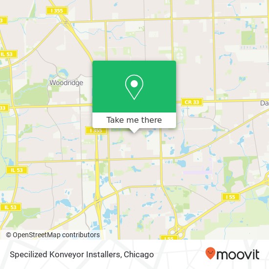 Specilized Konveyor Installers map