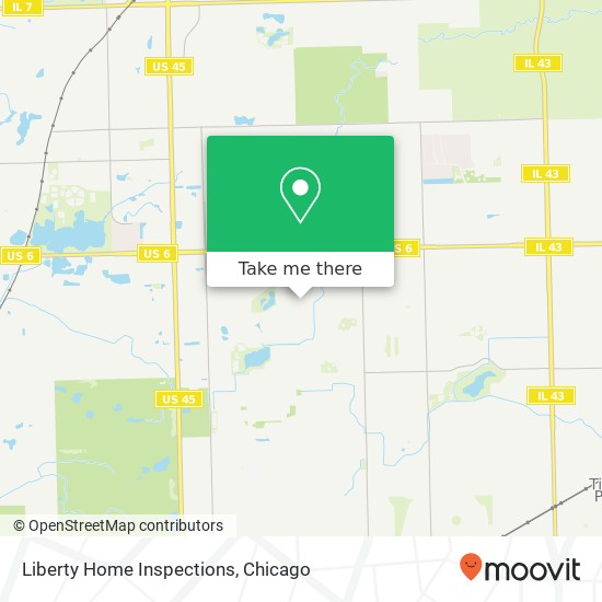 Mapa de Liberty Home Inspections