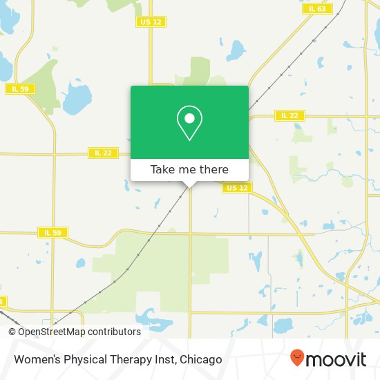 Mapa de Women's Physical Therapy Inst