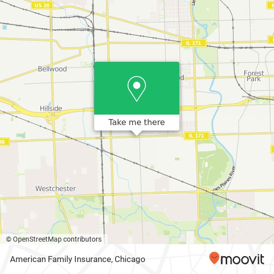 Mapa de American Family Insurance