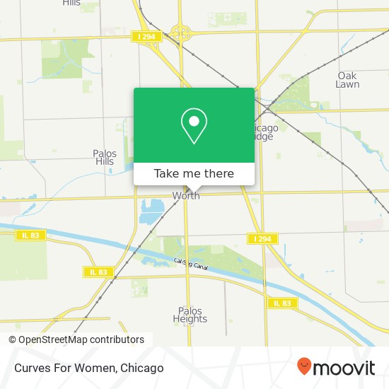 Curves For Women map