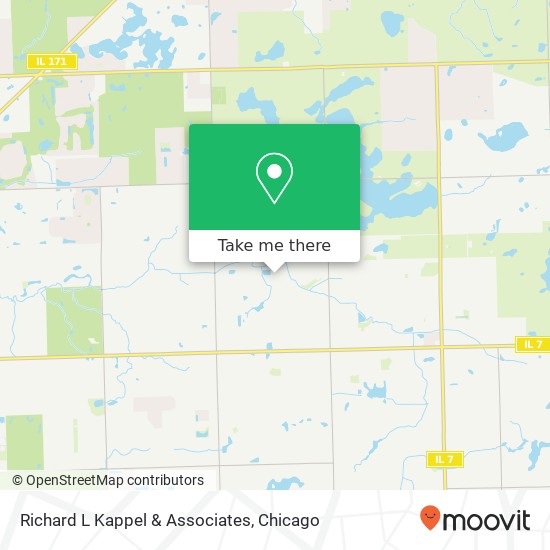 Richard L Kappel & Associates map