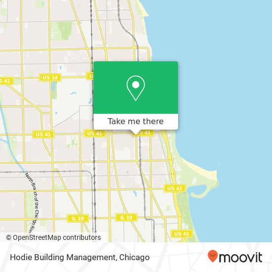 Mapa de Hodie Building Management