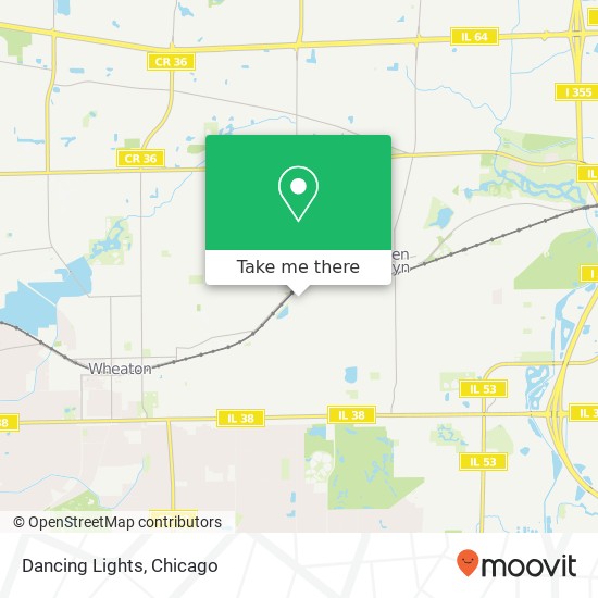 Dancing Lights map