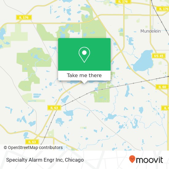 Specialty Alarm Engr Inc map