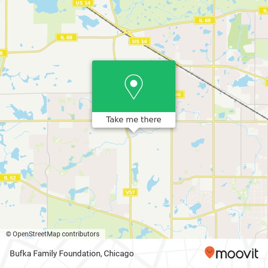 Bufka Family Foundation map