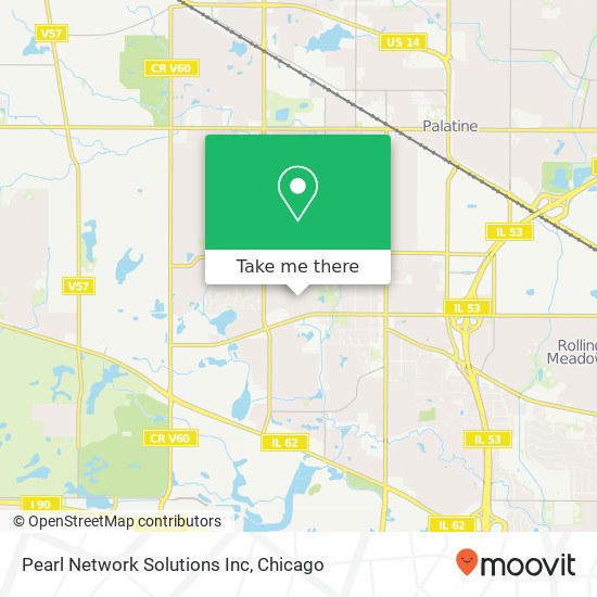 Mapa de Pearl Network Solutions Inc