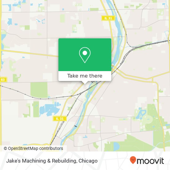 Jake's Machining & Rebuilding map